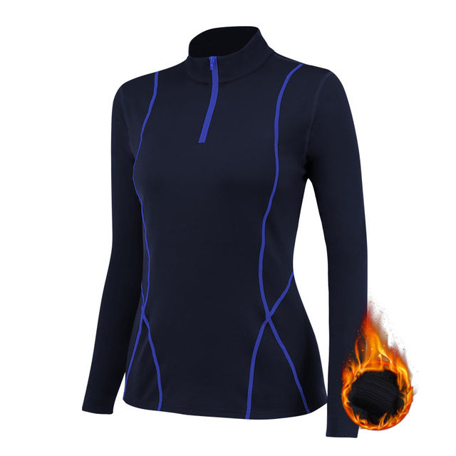 Slim Fit Running Tops for Fitness
