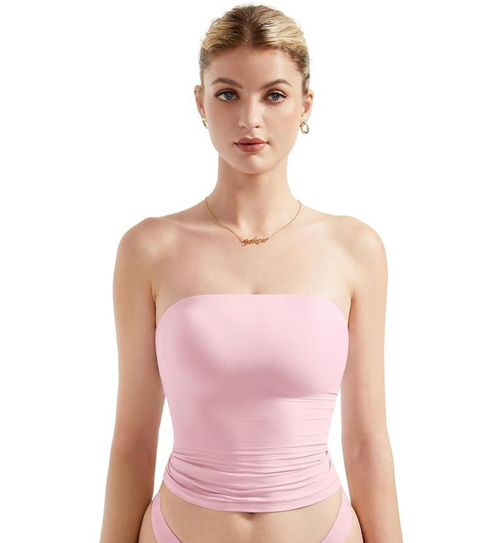 Women's Casual Double-layer Tube Top