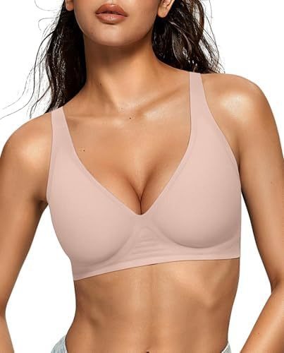Deep V Wireless Comfort Push-Up Bra