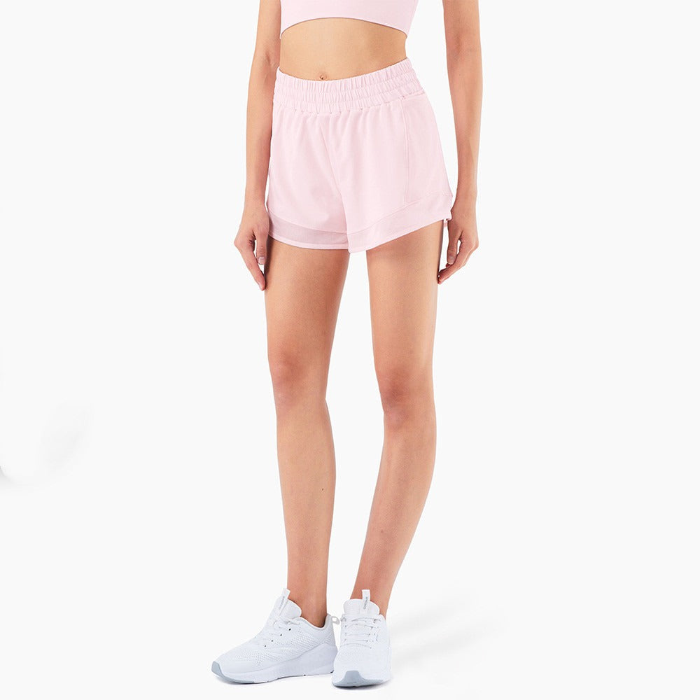 Antibacterial Mesh Yoga Shorts