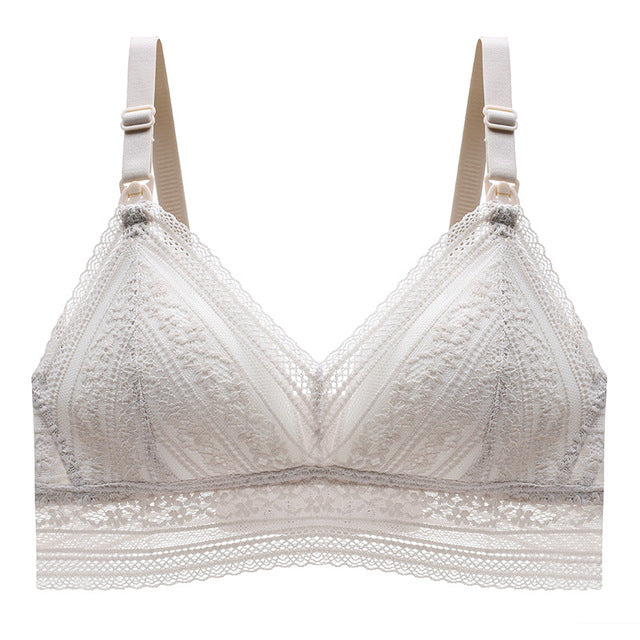 Push-Up Front Button Nursing Underwear