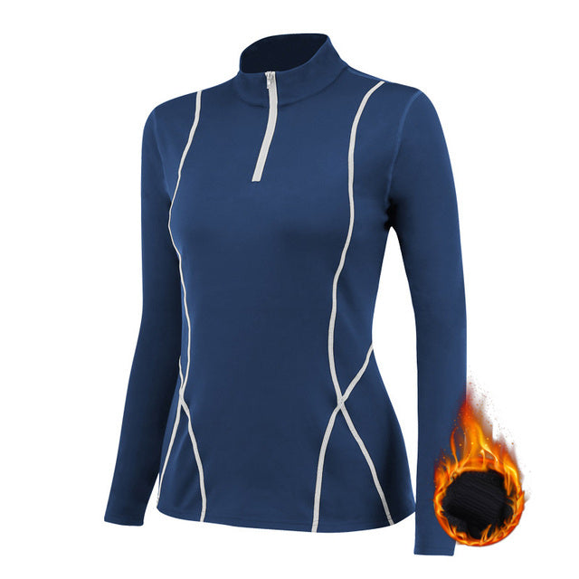 Slim Fit Running Tops for Fitness