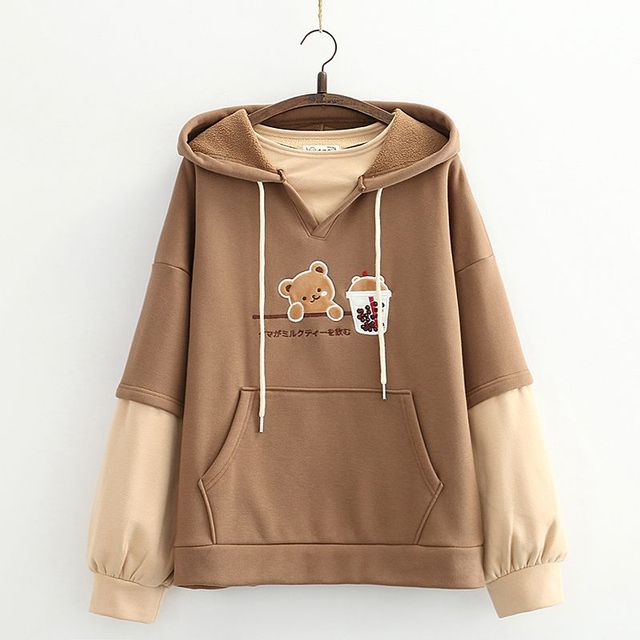 Plush Sweater in Slouchy Style for Autumn and Winter