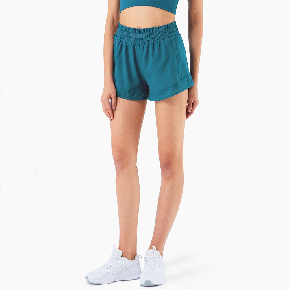Antibacterial Mesh Yoga Shorts