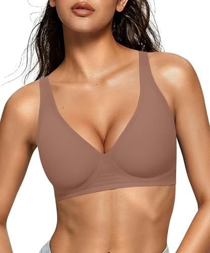 Deep V Wireless Comfort Push-Up Bra