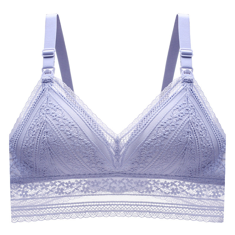 Push-Up Front Button Nursing Underwear