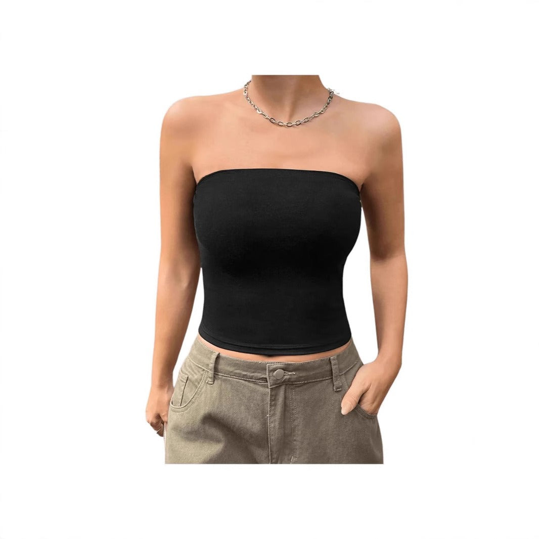 Women's Casual Double-layer Tube Top