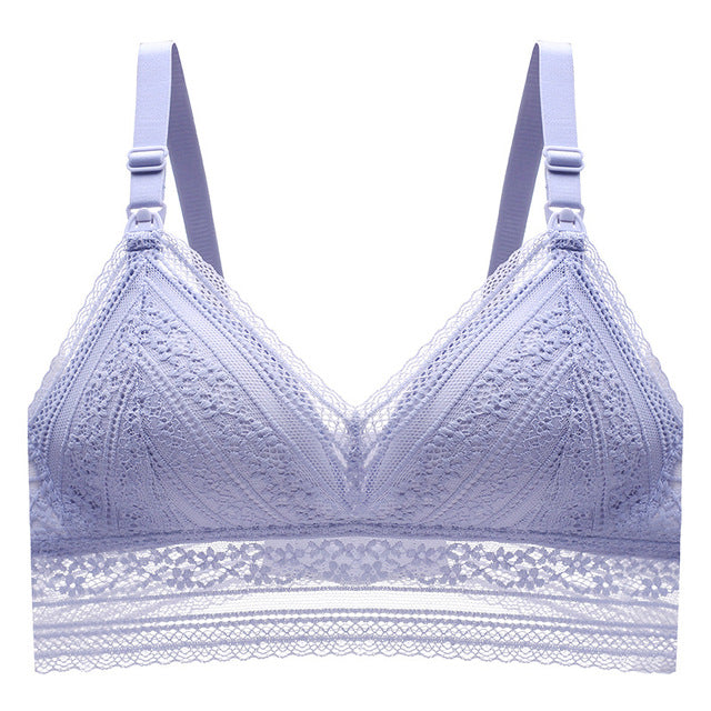 Push-Up Front Button Nursing Underwear