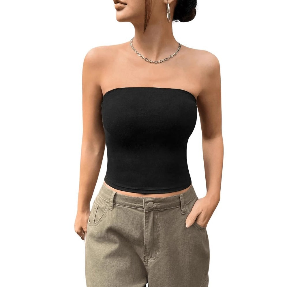 Women's Casual Double-layer Tube Top