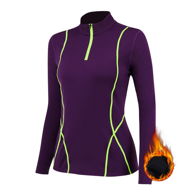 Slim Fit Running Tops for Fitness
