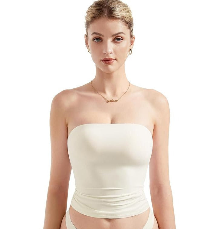 Women's Casual Double-layer Tube Top