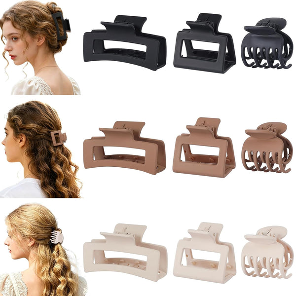 GripPro Heavy-Duty Hair Clip Set